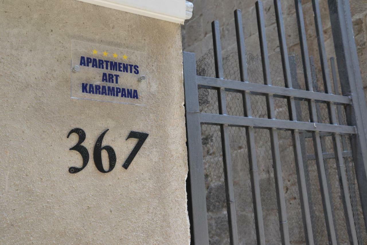 Apartmani Art Karampana Kotor Luaran gambar